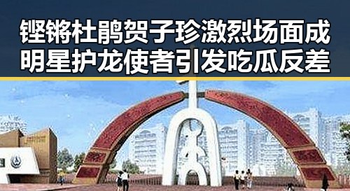 铿锵杜鹃贺子珍激烈场面成明星护龙使者引发吃瓜反差